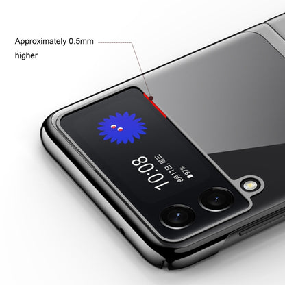 For Samsung Galaxy Z Flip3 5G Symphony Plating PC Shockproof Protective Case(Purple) by buy2fix