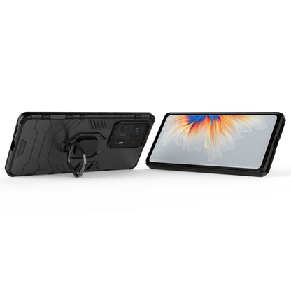 For Xiaomi Mi Mix 4 PC + TPU Shockproof Protective Case with Magnetic Ring Holder(Black) - Xiaomi Cases by buy2fix | Online Shopping UK | buy2fix