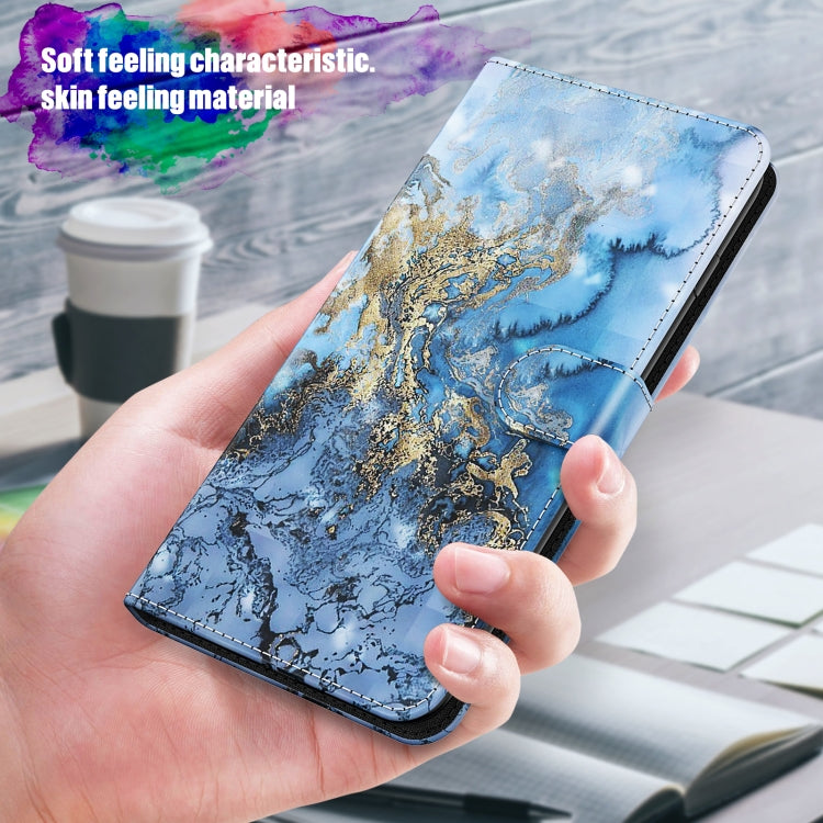 For iPhone 13 mini 3D Painting Pattern Horizontal Flip TPU + PU Leather Case with Holder & Card Slots & Wallet (Milky Way) - iPhone 13 mini Cases by buy2fix | Online Shopping UK | buy2fix