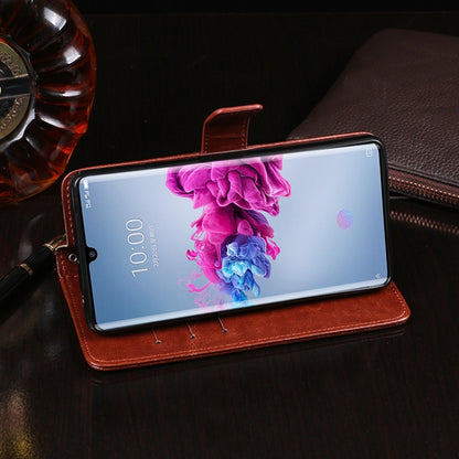 idewei Crazy Horse Texture Horizontal Flip Leather Case with Holder & Card Slots & Wallet For ZTE Axon 11 5G(White) - ZTE Cases by idewei | Online Shopping UK | buy2fix