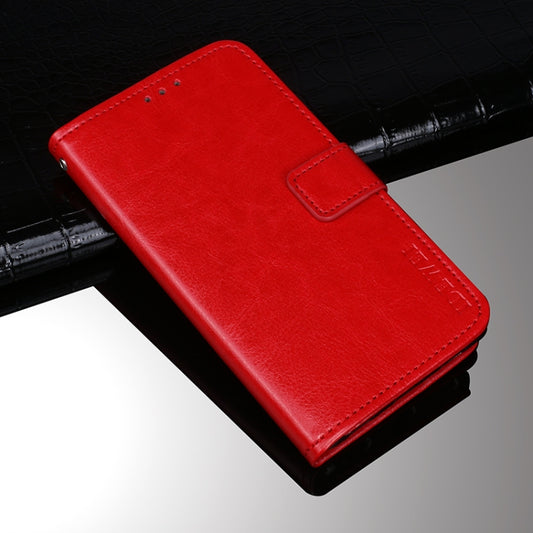 idewei Crazy Horse Texture Horizontal Flip Leather Case with Holder & Card Slots & Wallet For ZTE Blade A31(Red) - ZTE Cases by idewei | Online Shopping UK | buy2fix