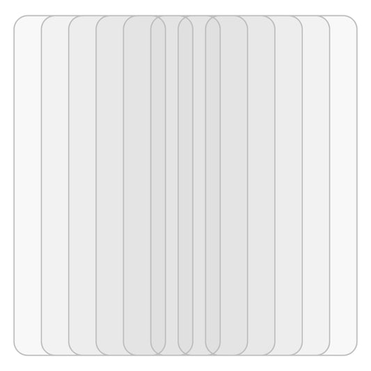 For Xiaomi Redmi 10 / 10 2022 / Redmi 10 Prime 2022 10 PCS 0.26mm 9H 2.5D Tempered Glass Film by buy2fix