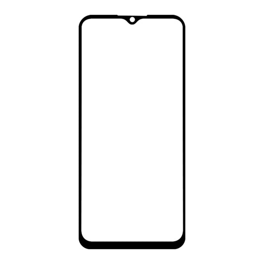 For Samsung Galaxy A03s 25 PCS Full Glue Full Cover Screen Protector Tempered Glass Film by buy2fix