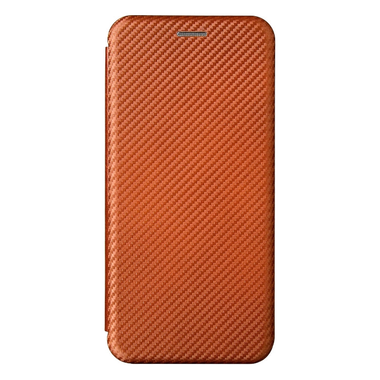 Carbon Fiber Texture Horizontal Flip TPU + PC + PU Leather Case with Card Slot For OPPO Realme GT Master(Brown) - Realme Cases by buy2fix | Online Shopping UK | buy2fix