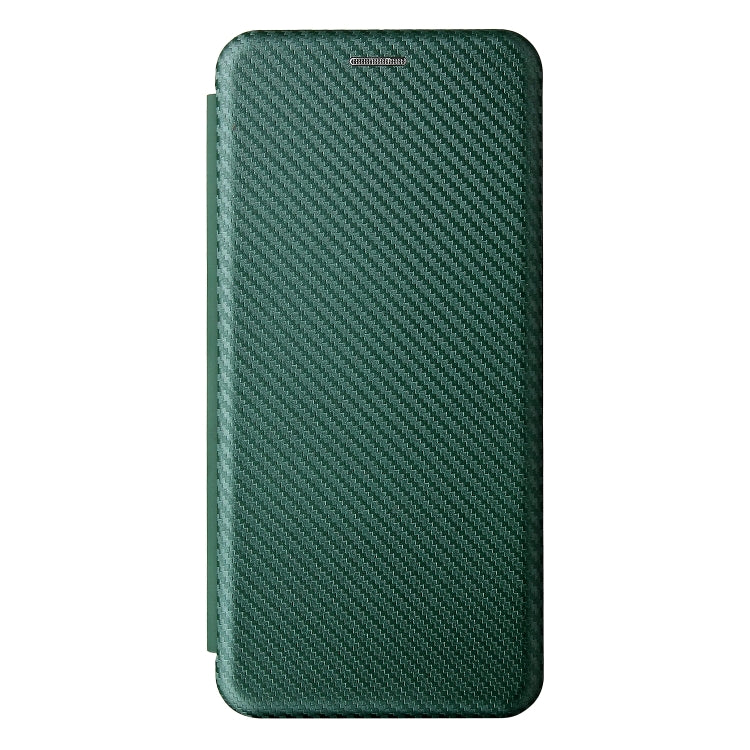 Carbon Fiber Texture Horizontal Flip TPU + PC + PU Leather Case with Card Slot For Motorola Edge 20 Lite(Green) - Motorola Cases by buy2fix | Online Shopping UK | buy2fix