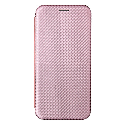 Carbon Fiber Texture Horizontal Flip TPU + PC + PU Leather Case with Card Slot For Xiaomi Redmi 10(Pink) - Xiaomi Cases by buy2fix | Online Shopping UK | buy2fix