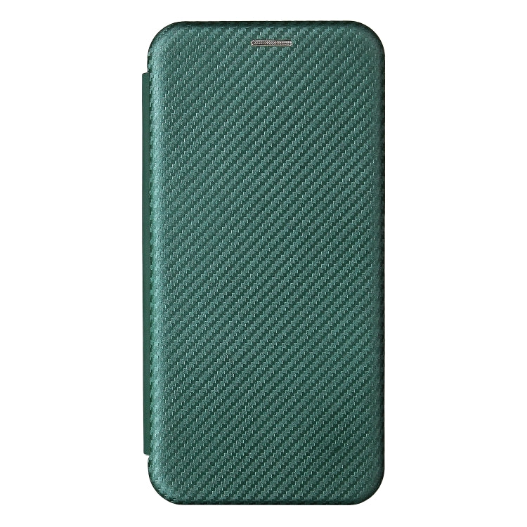 Carbon Fiber Texture Horizontal Flip TPU + PC + PU Leather Case with Card Slot For Xiaomi Redmi 10(Green) - Xiaomi Cases by buy2fix | Online Shopping UK | buy2fix