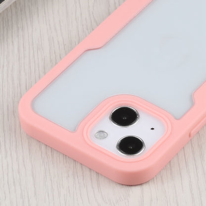 For iPhone 13 mini Acrylic + TPU 360 Degrees Full Coverage Shockproof Protective Case (Pink) - iPhone 13 mini Cases by buy2fix | Online Shopping UK | buy2fix