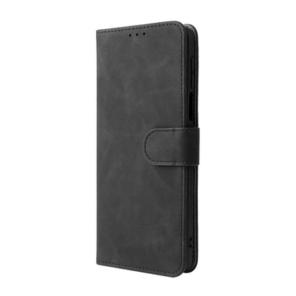 Solid Color Skin Feel Magnetic Buckle Horizontal Flip Calf Texture PU Leather Case with Holder & Card Slots & Wallet For Motorola Moto Edge 20 Pro(Black) - Motorola Cases by buy2fix | Online Shopping UK | buy2fix