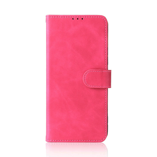 Solid Color Skin Feel Magnetic Buckle Horizontal Flip Calf Texture PU Leather Case with Holder & Card Slots & Wallet For Nokia XR20(Rose Red) by buy2fix