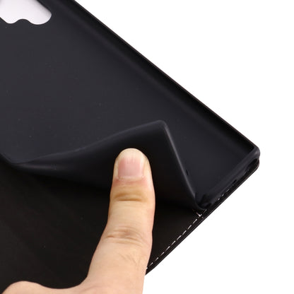 For Galaxy Note 10+ GEBEI Top-grain Leather Horizontal Flip Protective Case with Holder & Card Slots(Black) - Galaxy Phone Cases by GEBEI | Online Shopping UK | buy2fix