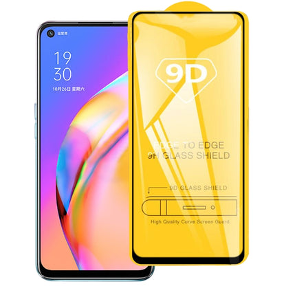 For OPPO A93 5G / A93s 5G 9D Full Glue Full Screen Tempered Glass Film - OPPO Tempered Glass by buy2fix | Online Shopping UK | buy2fix