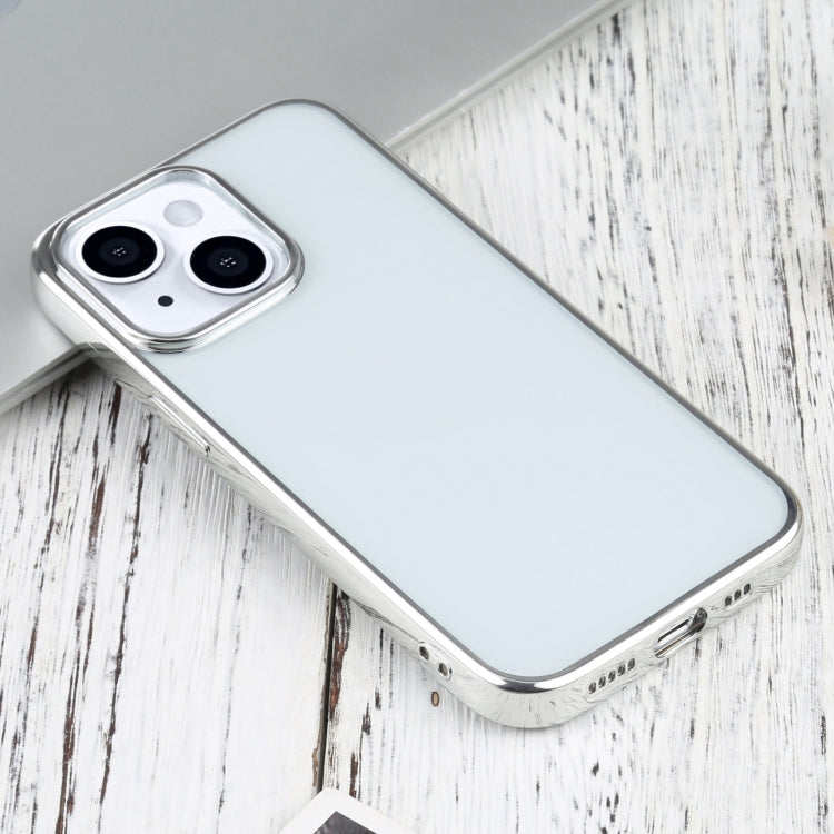 For iPhone 13 Ultra-thin Electroplating TPU Protective Case(Silver) by buy2fix
