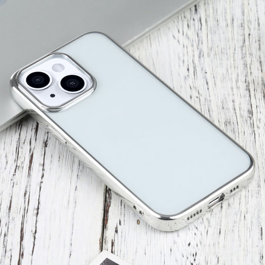 For iPhone 13 Ultra-thin Electroplating TPU Protective Case(Silver) by buy2fix