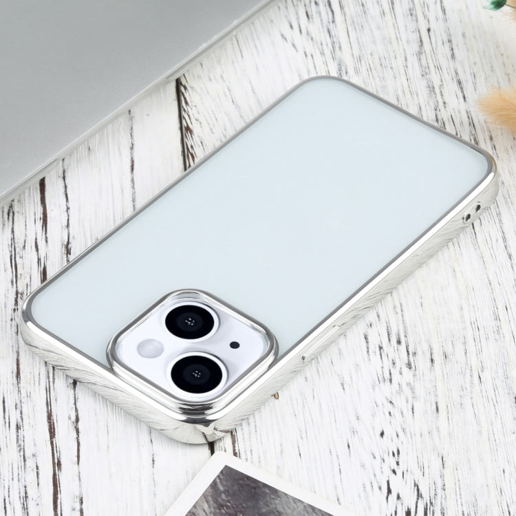For iPhone 13 Ultra-thin Electroplating TPU Protective Case(Silver) by buy2fix