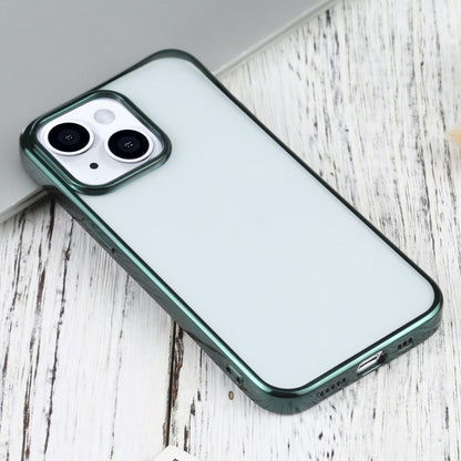 For iPhone 13 Ultra-thin Electroplating TPU Protective Case(Green) by buy2fix
