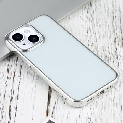 For iPhone 13 mini Ultra-thin Electroplating TPU Protective Case (Silver) by buy2fix