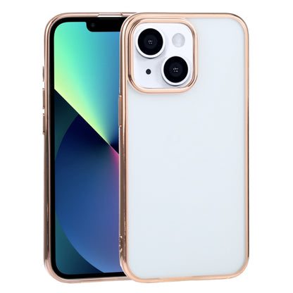 For iPhone 13 mini Ultra-thin Electroplating TPU Protective Case (Rose Gold) by buy2fix