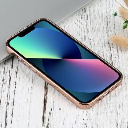 For iPhone 13 mini Ultra-thin Electroplating TPU Protective Case (Rose Gold) by buy2fix