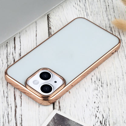 For iPhone 13 mini Ultra-thin Electroplating TPU Protective Case (Rose Gold) by buy2fix