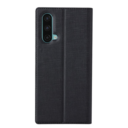 For OnePlus Nord CE 5G ViLi DMX Series Shockproof TPU + PU Leather Magnetic Attraction Horizontal Flip Case with Card Slot & Holder(Black) - OnePlus Cases by ViLi | Online Shopping UK | buy2fix