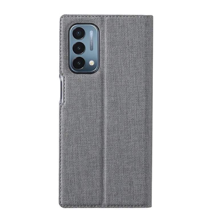 For OnePlus Nord N200 5G ViLi DMX Series Shockproof TPU + PU Leather Magnetic Attraction Horizontal Flip Case with Card Slot & Holder(Grey) - OnePlus Cases by ViLi | Online Shopping UK | buy2fix