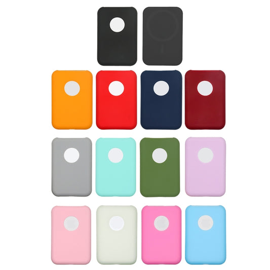 Ultra-Thin Magsafing Silicone Case for Magsafe Battery Pack(Mint Green) - Others Accessories by buy2fix | Online Shopping UK | buy2fix