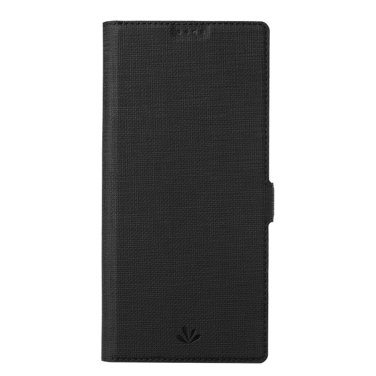 ViLi K Series Shockproof TPU + PU Leather Magnetic Buckle Horizontal Flip Case with Card Slots & Wallet & Holder For Motorola Moto Edge 20 Pro(Black) - Motorola Cases by ViLi | Online Shopping UK | buy2fix