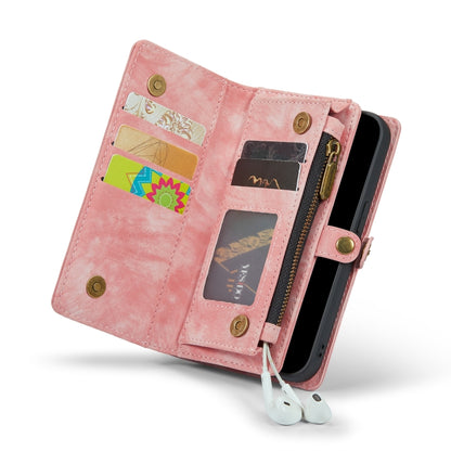 For iPhone 13 Pro CaseMe-008 Detachable Multifunctional Horizontal Flip Leather Case(Pink) - iPhone 13 Pro Cases by CaseMe | Online Shopping UK | buy2fix