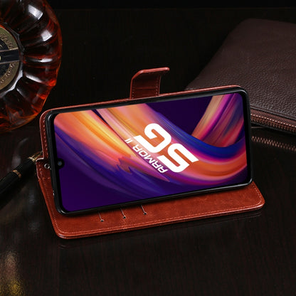 For Ulefone Armor 11 5G idewei Crazy Horse Texture Horizontal Flip Leather Case with Holder & Card Slots & Wallet(Brown) by idewei