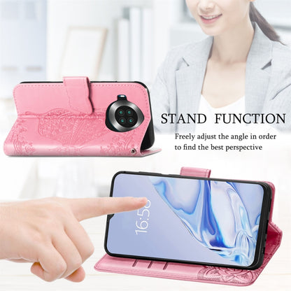 Butterfly Love Flowers Embossed Horizontal Flip Leather Case with Holder & Card Slots & Wallet & Lanyard For CUBOT Note 20(Pink) - More Brand by buy2fix | Online Shopping UK | buy2fix