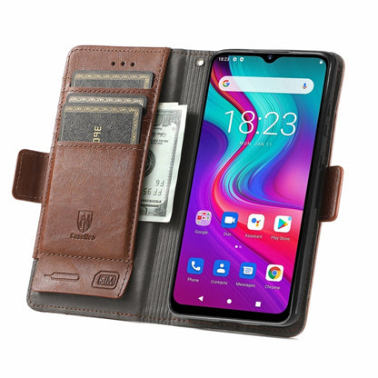 For Doogee X96 Pro CaseNeo Business Splicing Dual Magnetic Buckle Horizontal Flip PU Leather Case with Holder & Card Slots & Wallet(Brown) - More Brand by buy2fix | Online Shopping UK | buy2fix