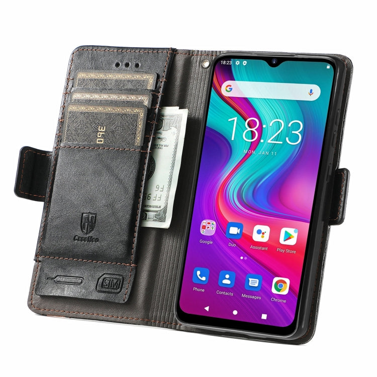 For Doogee X96 Pro CaseNeo Business Splicing Dual Magnetic Buckle Horizontal Flip PU Leather Case with Holder & Card Slots & Wallet(Black) - More Brand by buy2fix | Online Shopping UK | buy2fix