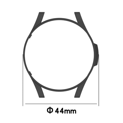 For Samsung Galaxy Watch4 44mm Half Coverage Hollowed PC Protective Case(Rose Gold) - Watch Cases by buy2fix | Online Shopping UK | buy2fix