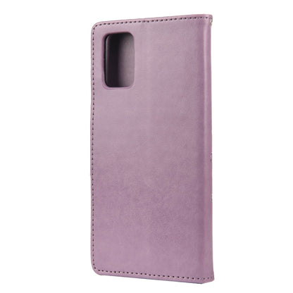 Butterfly Flower Pattern Horizontal Flip Leather Case with Holder & Card Slots & Wallet For Xiaomi Redmi 10(Light Purple) by buy2fix