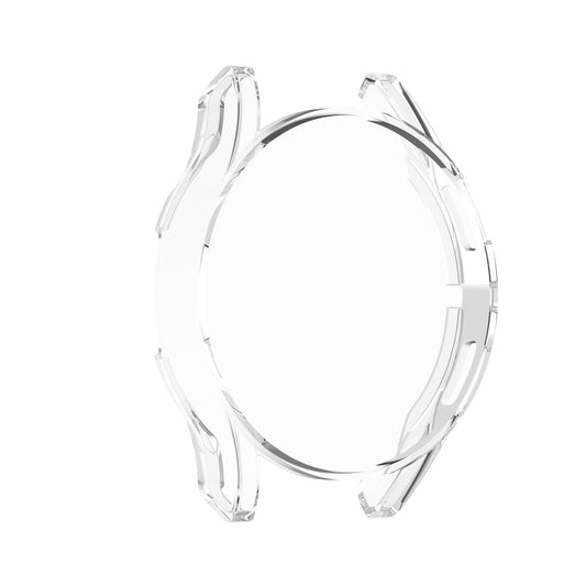 For Samung Galaxy Watch4 44mm Full Coverage TPU Electroplating Protective Case Cover(Transparent White) by buy2fix