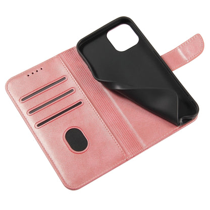 For iPhone 13 Calf Texture Buckle Horizontal Flip Leather Case with Holder & Card Slots & Wallet(Rose Gold) - iPhone 13 Cases by buy2fix | Online Shopping UK | buy2fix