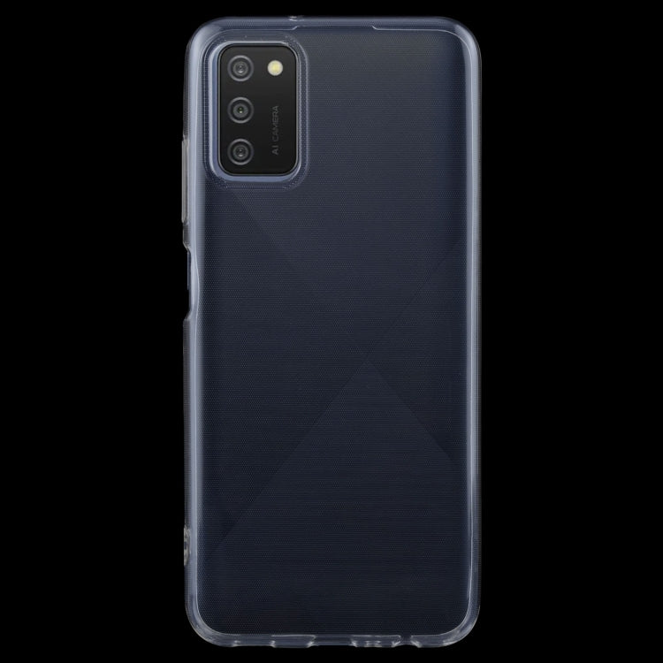 For Samsung Galaxy A03s 164mm Version 0.75mm Ultra-thin Transparent TPU Soft Protective Case by buy2fix