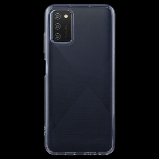 For Samsung Galaxy A03s 164mm Version 0.75mm Ultra-thin Transparent TPU Soft Protective Case by buy2fix