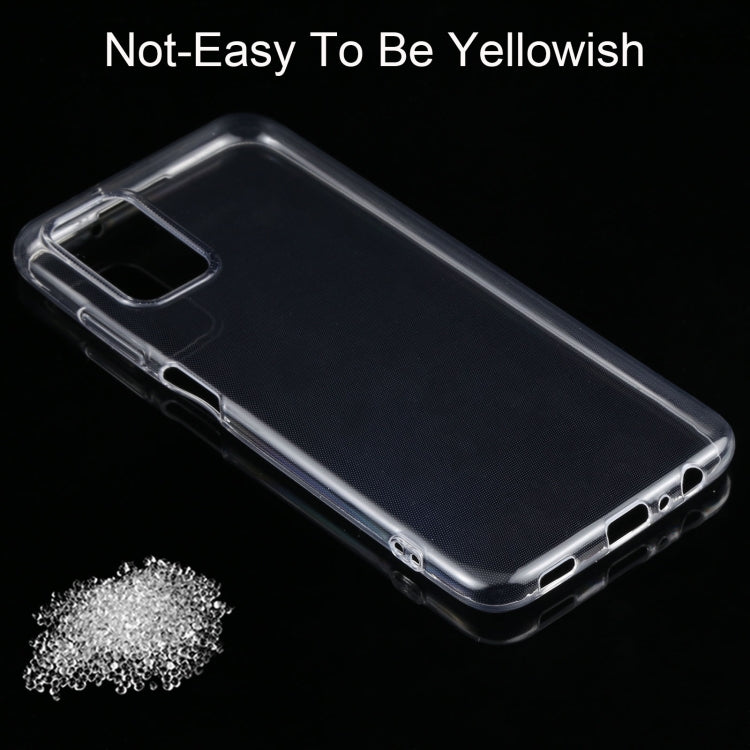 For Samsung Galaxy A03s 164mm Version 0.75mm Ultra-thin Transparent TPU Soft Protective Case by buy2fix