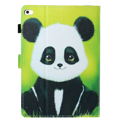 For iPad Air / Air 2 / iPad 9.7 Colored Drawing Horizontal Flip PU Leather Case with Holder & Card Slot & Sleep / Wake-up Function(Panda) - More iPad Cases by buy2fix | Online Shopping UK | buy2fix