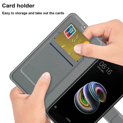 Voltage Coloured Drawing Magnetic Clasp Horizontal Flip PU Leather Case with Holder & Card Slots For Samsung Galaxy A22 5G(C09 Hug Flower) by buy2fix