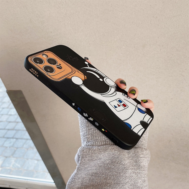 For iPhone 11 Pro Spaceman Binoculars Shockproof Protective Case (Black) by buy2fix