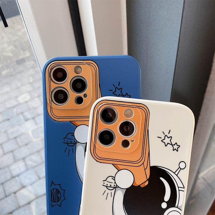 For iPhone 11 Pro Spaceman Binoculars Shockproof Protective Case (Black) by buy2fix