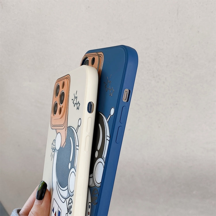 For iPhone 11 Pro Spaceman Binoculars Shockproof Protective Case (Black) by buy2fix