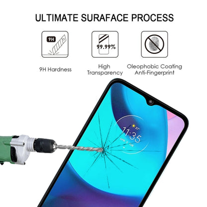 For Motorola Moto E20 25 PCS Full Glue Full Screen Tempered Glass Film - Motorola Tempered Glass by buy2fix | Online Shopping UK | buy2fix