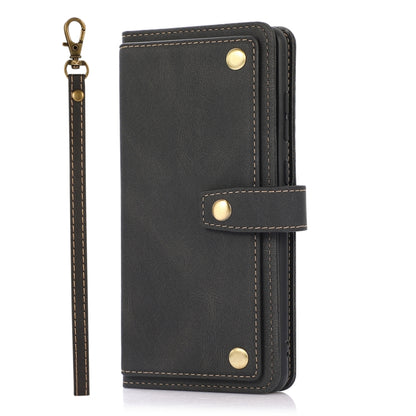 For Samsung Galaxy A52 5G / 4G PU + TPU Horizontal Flip Leather Case with Holder & Card Slot & Wallet & Lanyard(Black) by buy2fix