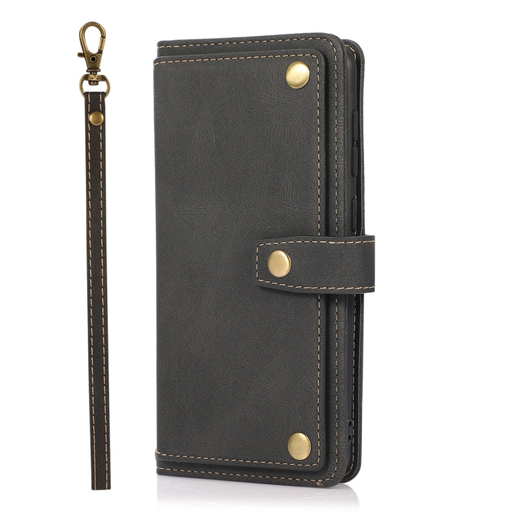 For Samsung Galaxy A50 / A30s / A50s PU + TPU Horizontal Flip Leather Case with Holder & Card Slot & Wallet & Lanyard(Black) by buy2fix