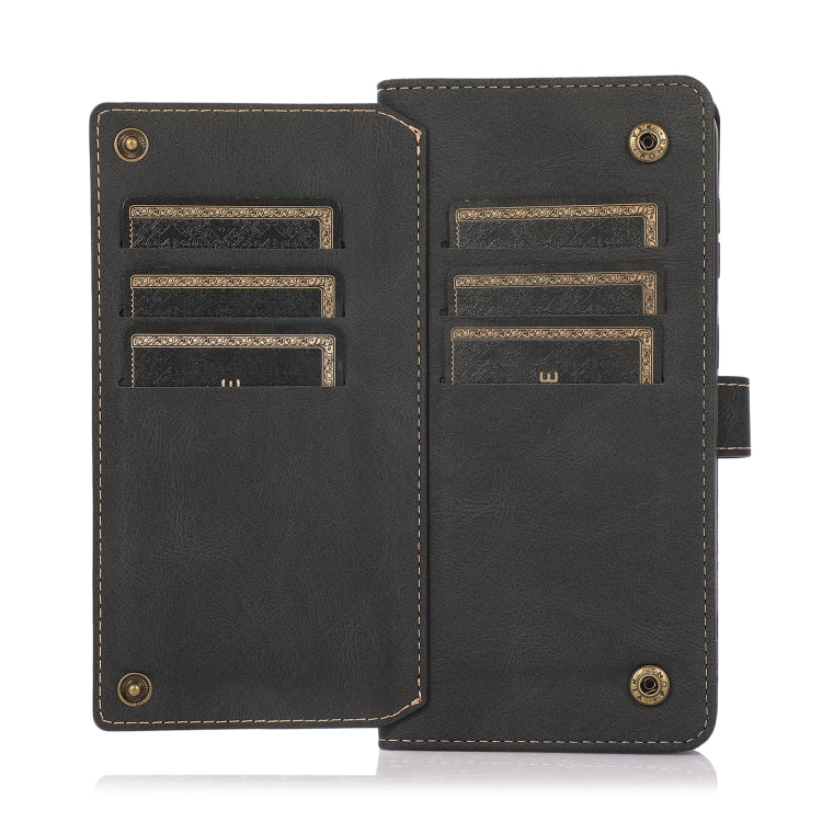 For Samsung Galaxy A50 / A30s / A50s PU + TPU Horizontal Flip Leather Case with Holder & Card Slot & Wallet & Lanyard(Black) by buy2fix