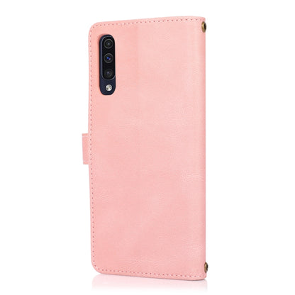 For Samsung Galaxy A50 / A30s / A50s PU + TPU Horizontal Flip Leather Case with Holder & Card Slot & Wallet & Lanyard(Pink) by buy2fix